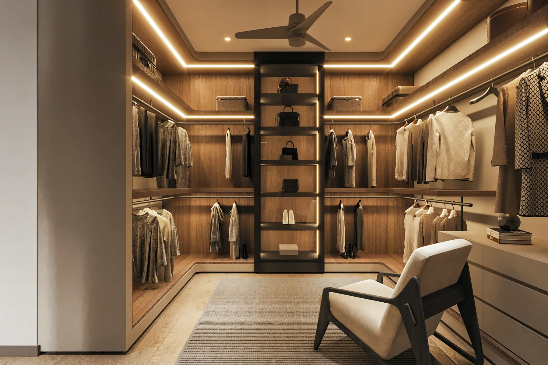 Beldon @ Batu Kawan: Walk-in Wardrobe