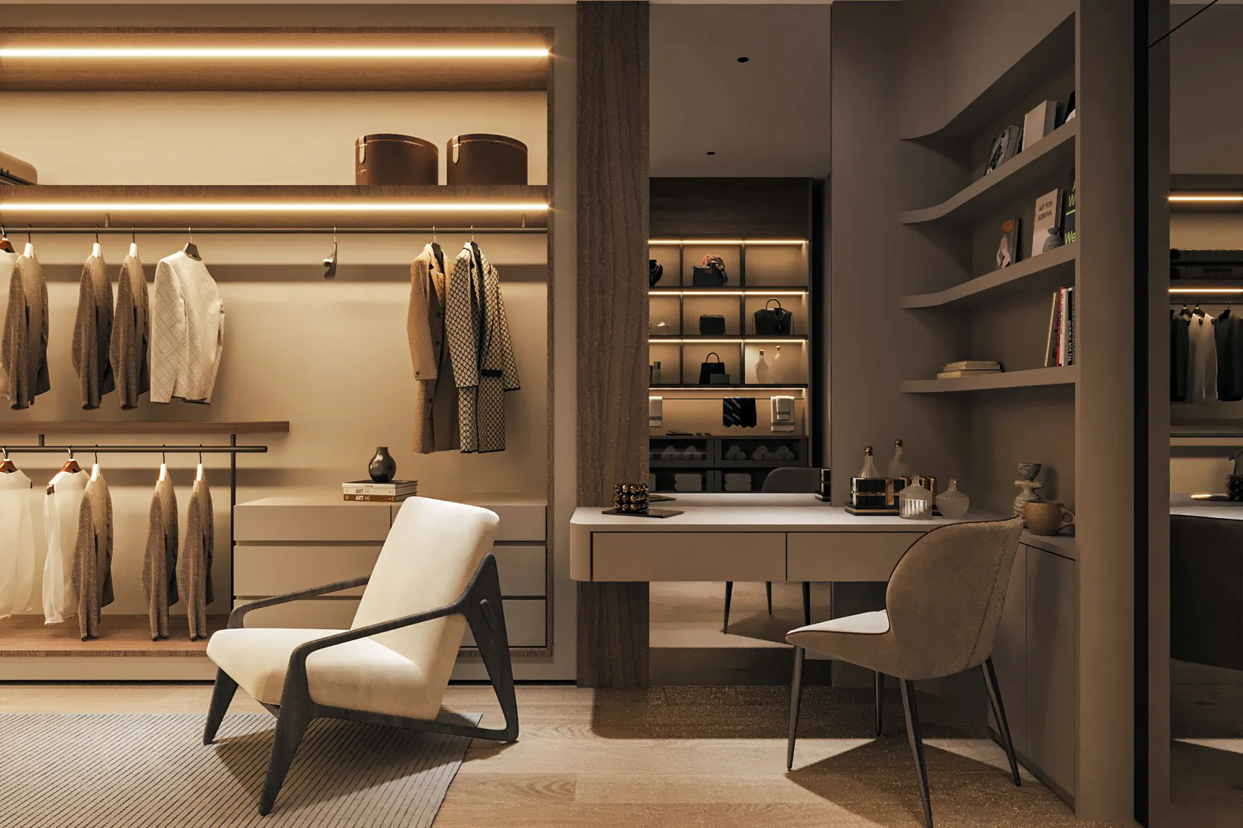 Beldon @ Batu Kawan: Walk-in Wardrobe