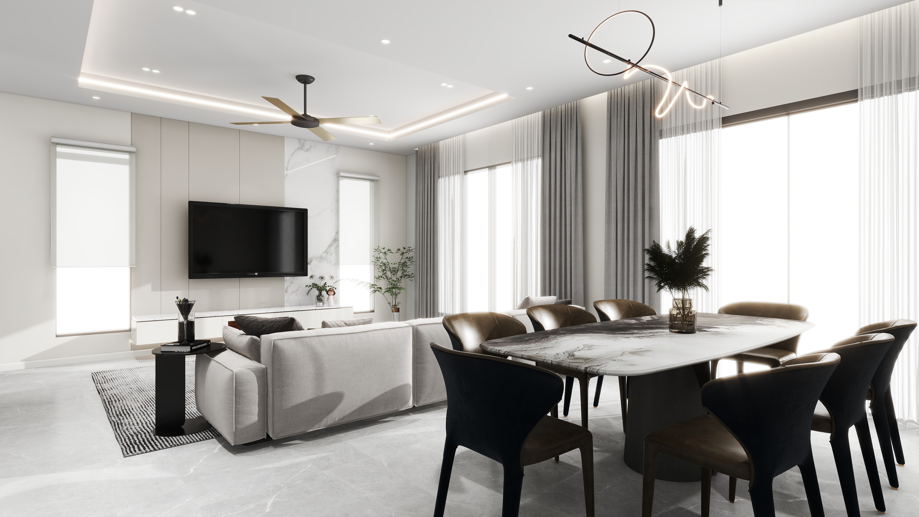 Eco Horizon Beldon - Living Dining Area Alternative View