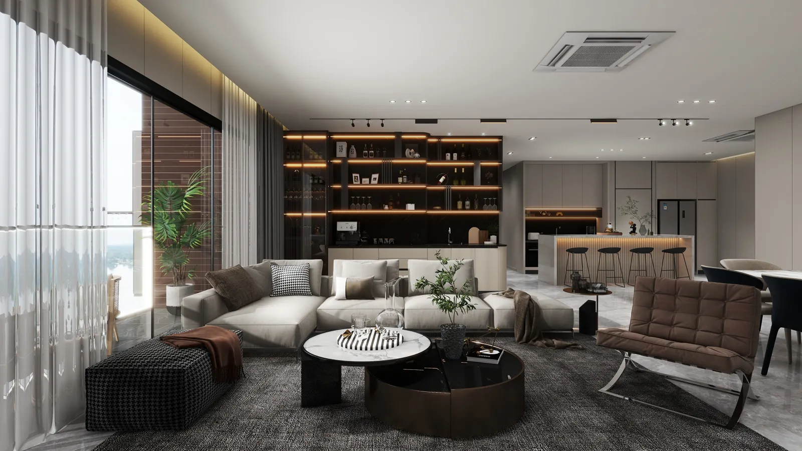 Valencia Residence: Living Space