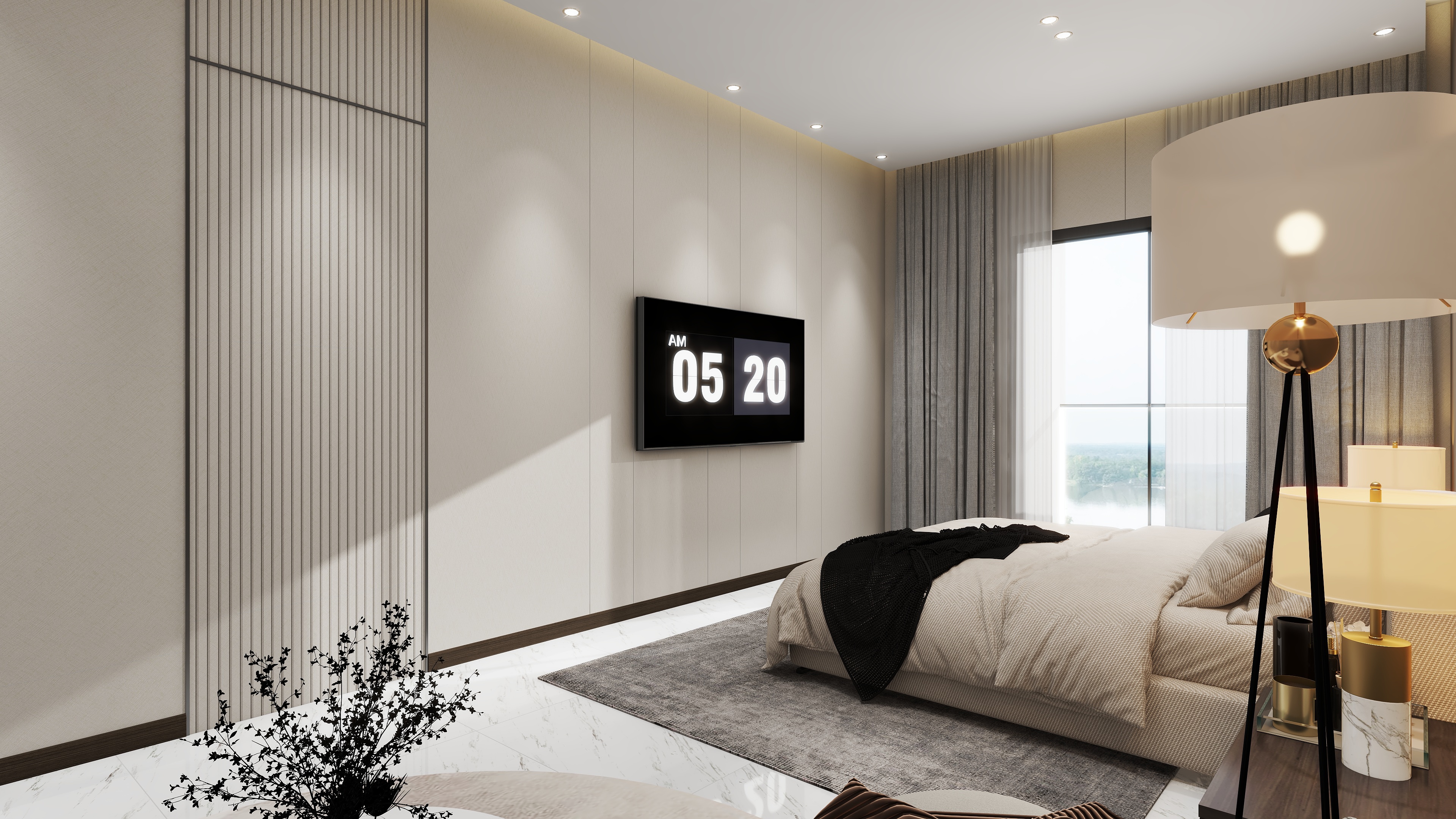 Valencia Residence - Master Bedroom View 3